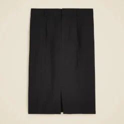 Knee-length sheath skirt
