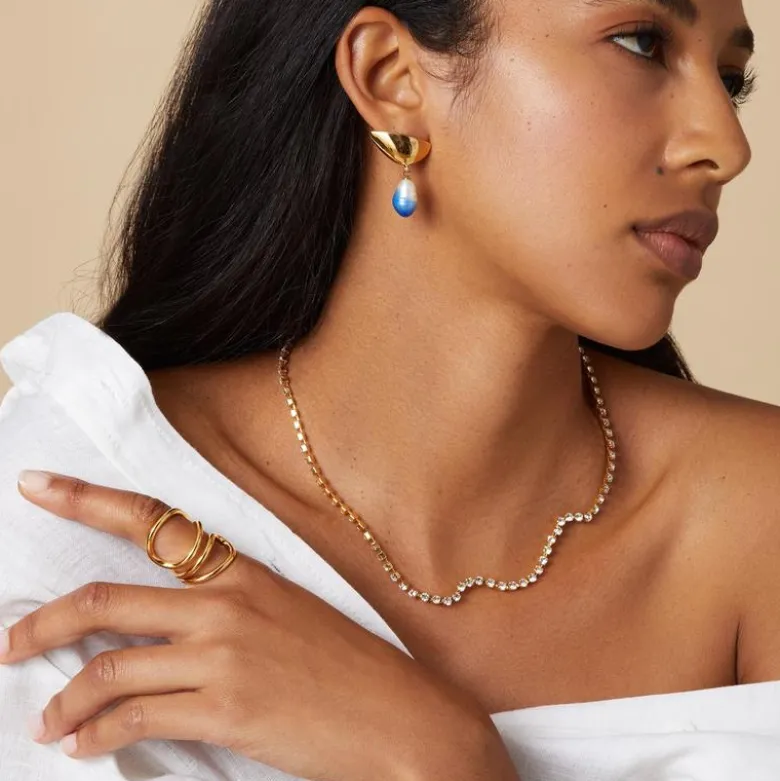 Lady Grey Ziggy necklace