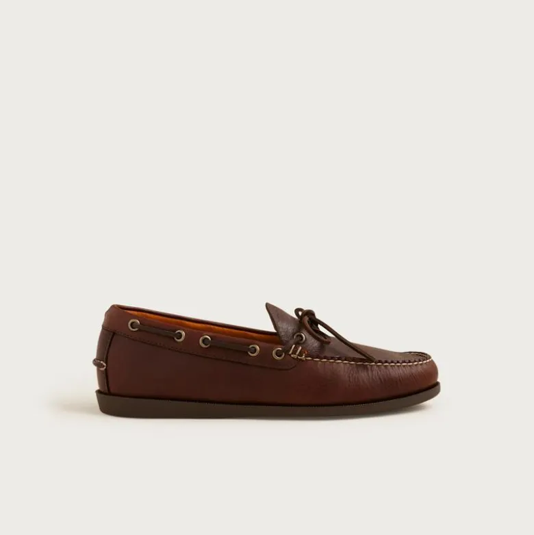 Lake shoes in leather