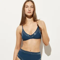 Lana studded bikini top