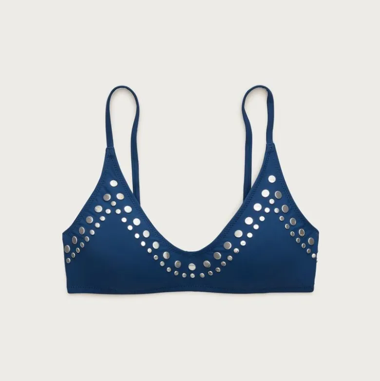 Lana studded bikini top