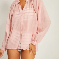 lemlem Mita button-up blouse