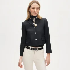 Lenore lady blazer in Gramercy linen blend