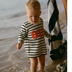 Limited-edition baby cashmere "oui" crewneck sweater