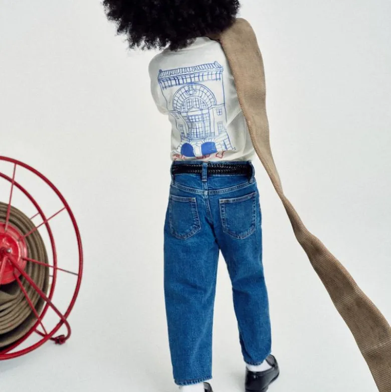 Limited-edition kids' FDNY® "Great Jones" short-sleeve graphic T-shirt
