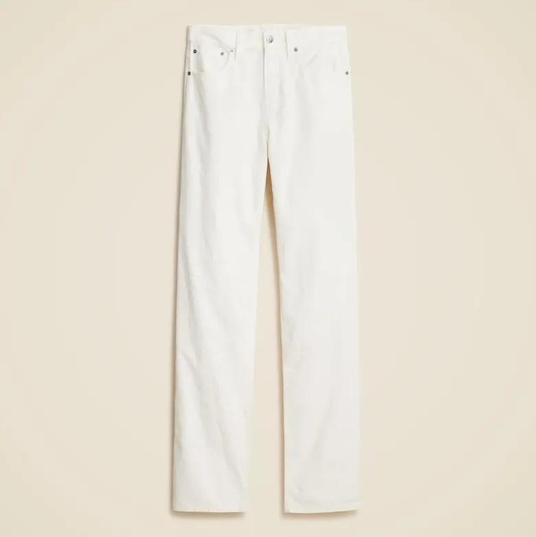 Loose straight corduroy pant