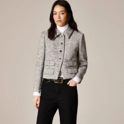 Lucie jacket in marled tweed
