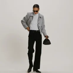 Lucie jacket in marled tweed
