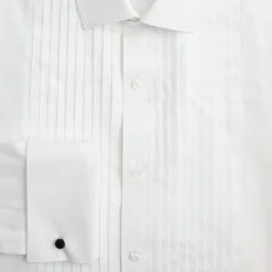 Ludlow pleated-bib tuxedo shirt