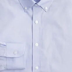 Ludlow Premium fine cotton dress shirt with button-down collar