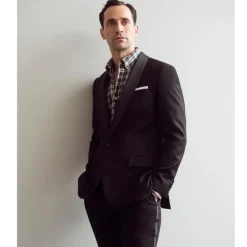 Ludlow Slim-fit shawl-collar tuxedo jacket in Italian wool
