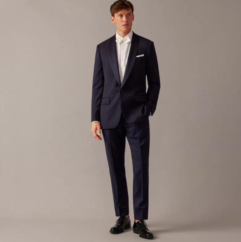 Ludlow Slim-fit shawl-collar tuxedo jacket in Italian wool