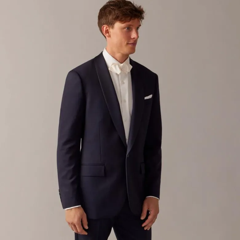 Ludlow Slim-fit shawl-collar tuxedo jacket in Italian wool