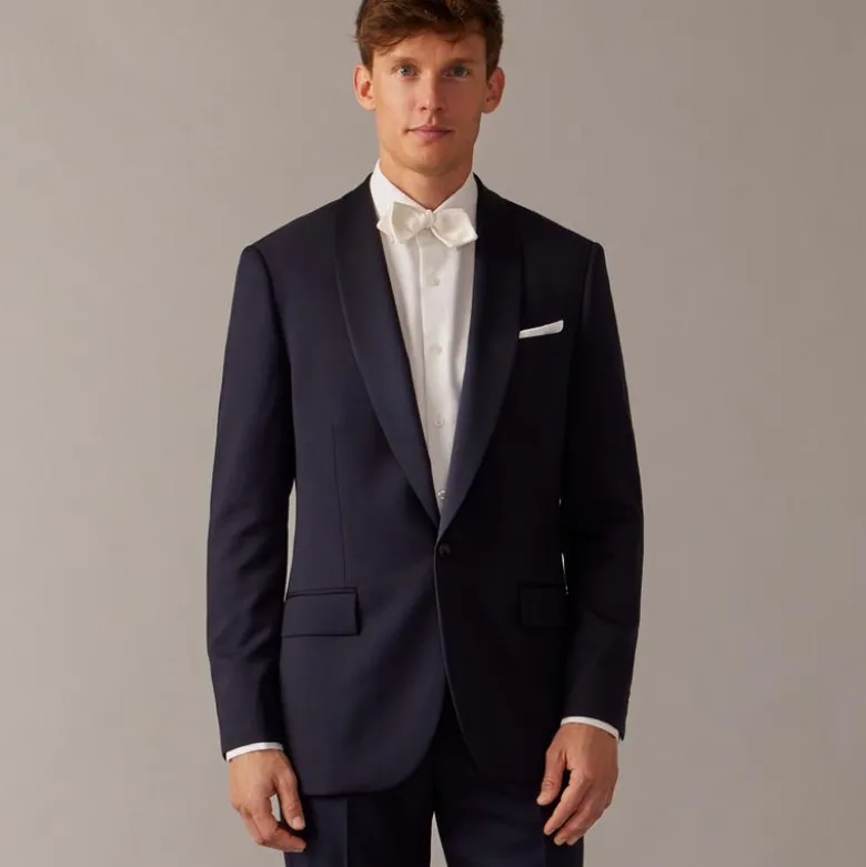 Ludlow Slim-fit shawl-collar tuxedo jacket in Italian wool