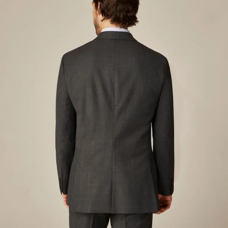 Ludlow Slim-fit suit jacket in Italian worsted wool