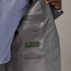 Ludlow Slim-fit suit jacket in Italian wool