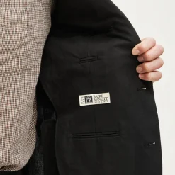 Ludlow Slim-fit suit jacket in Baird McNutt Irish cotton-linen blend