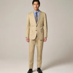 Ludlow Slim-fit suit jacket in Italian chino
