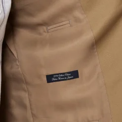 Ludlow Slim-fit suit jacket in Japanese cotton chino