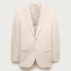 Ludlow Slim-fit suit jacket in Portuguese cotton oxford