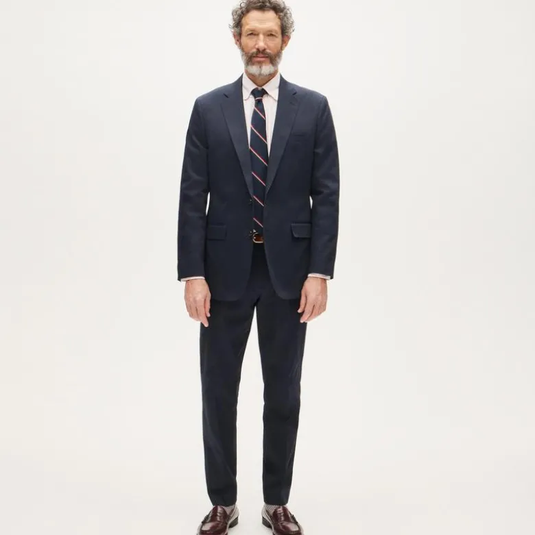 Ludlow Slim-fit suit jacket in Japanese cotton chino