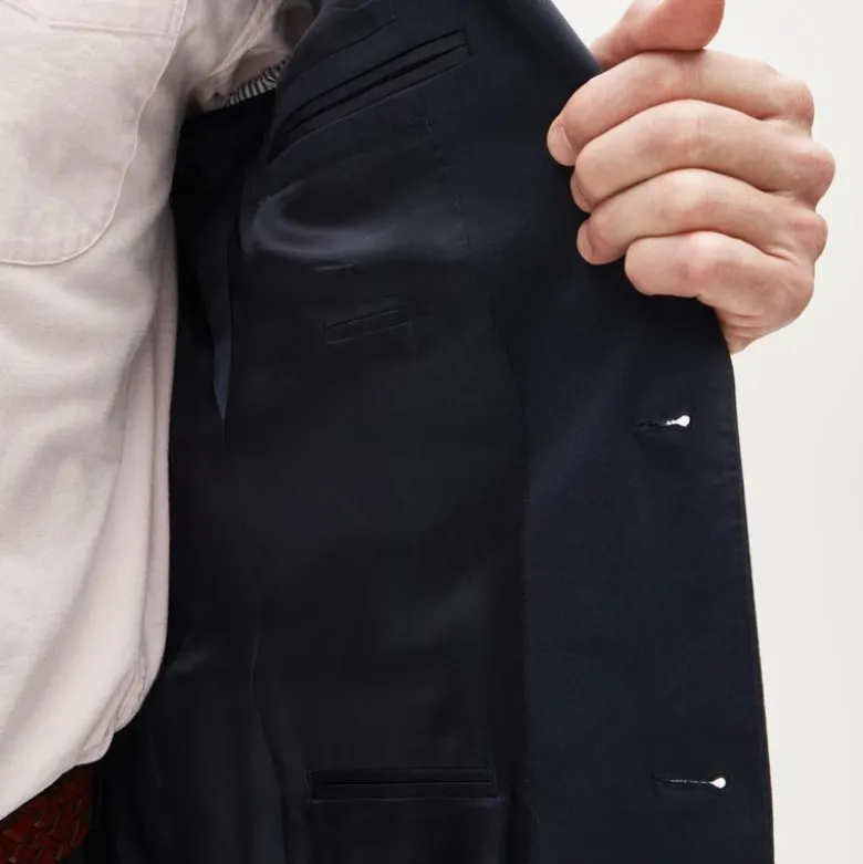 Ludlow Slim-fit suit jacket in Japanese cotton chino