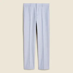 Ludlow Slim-fit suit pant in Portuguese cotton oxford