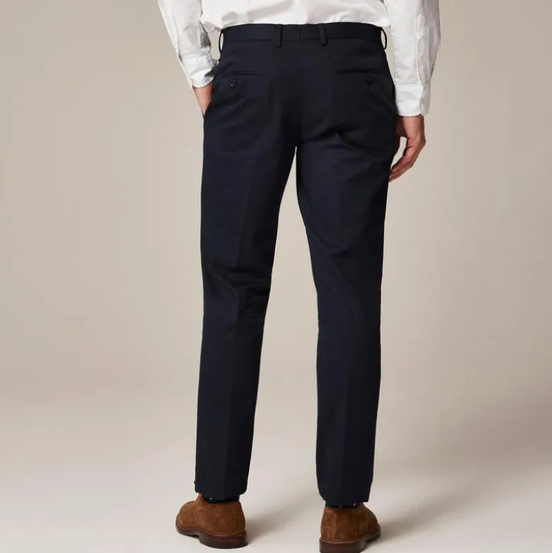 Ludlow Slim-fit suit pant in Japanese cotton chino