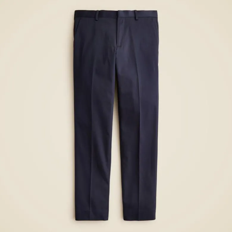 Ludlow Slim-fit suit pant in Japanese cotton chino