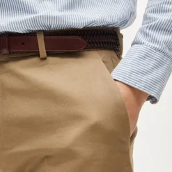 Ludlow Slim-fit suit pant in Japanese cotton chino