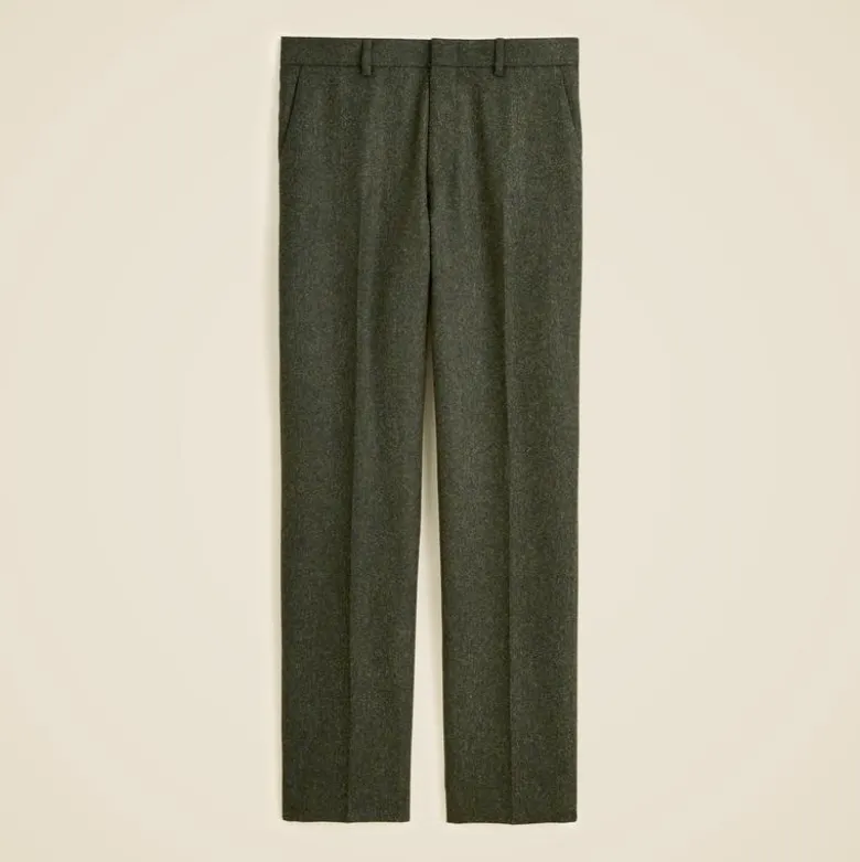 Ludlow Slim-fit suit pant in English donegal wool tweed