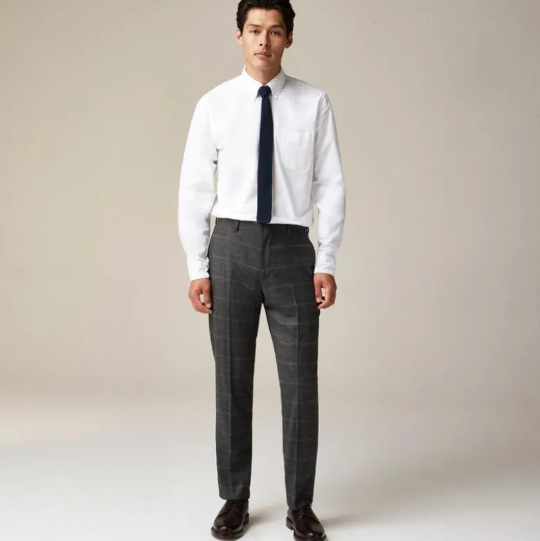 Ludlow Slim-fit suit pant in Italian wool blend