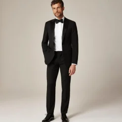 Ludlow Slim-fit tuxedo jacket in Italian wool