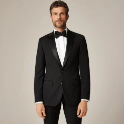 Ludlow Slim-fit tuxedo jacket in Italian wool