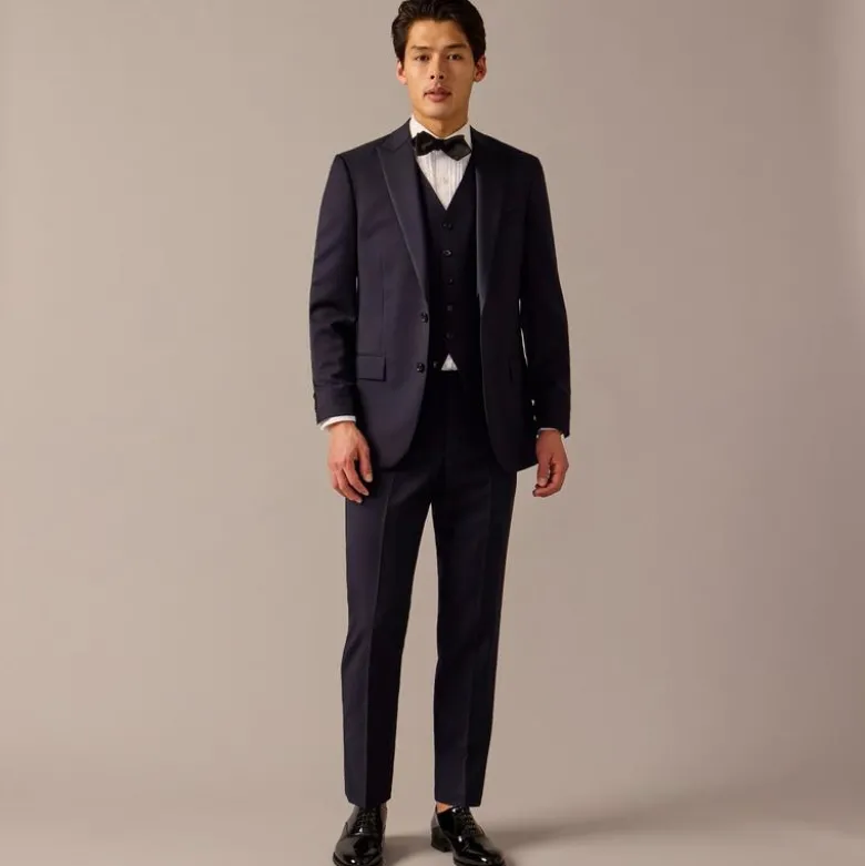 Ludlow Slim-fit tuxedo jacket in Italian wool