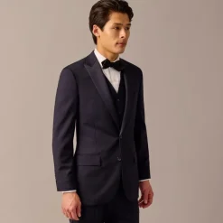 Ludlow Slim-fit tuxedo jacket in Italian wool