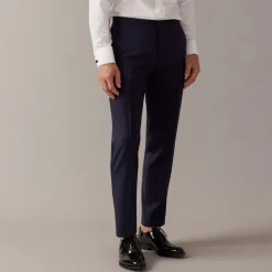 Ludlow Slim-fit tuxedo pant in Italian wool