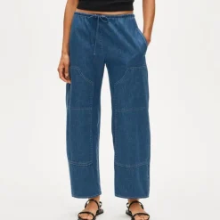 Luna pant in chambray