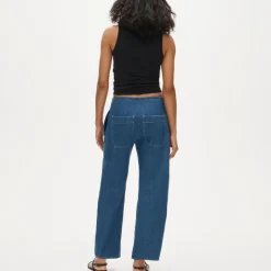 Luna pant in chambray