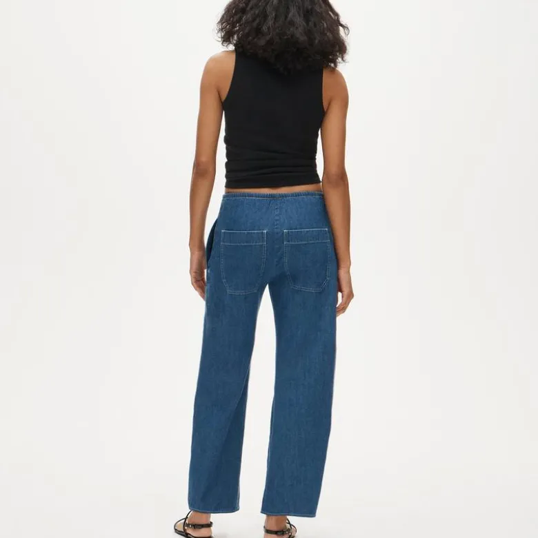 Luna pant in chambray