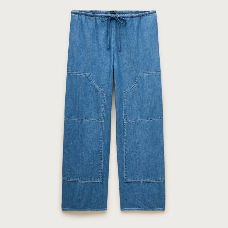 Luna pant in chambray