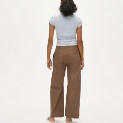 Luna pant in cotton poplin