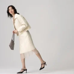 Made-in-Italy T-strap pumps in croc-embossed leather