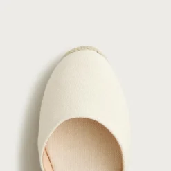 Made-in-Spain lace-up high-heel espadrilles