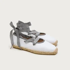 Made-in-Spain Sophie lace-up espadrilles