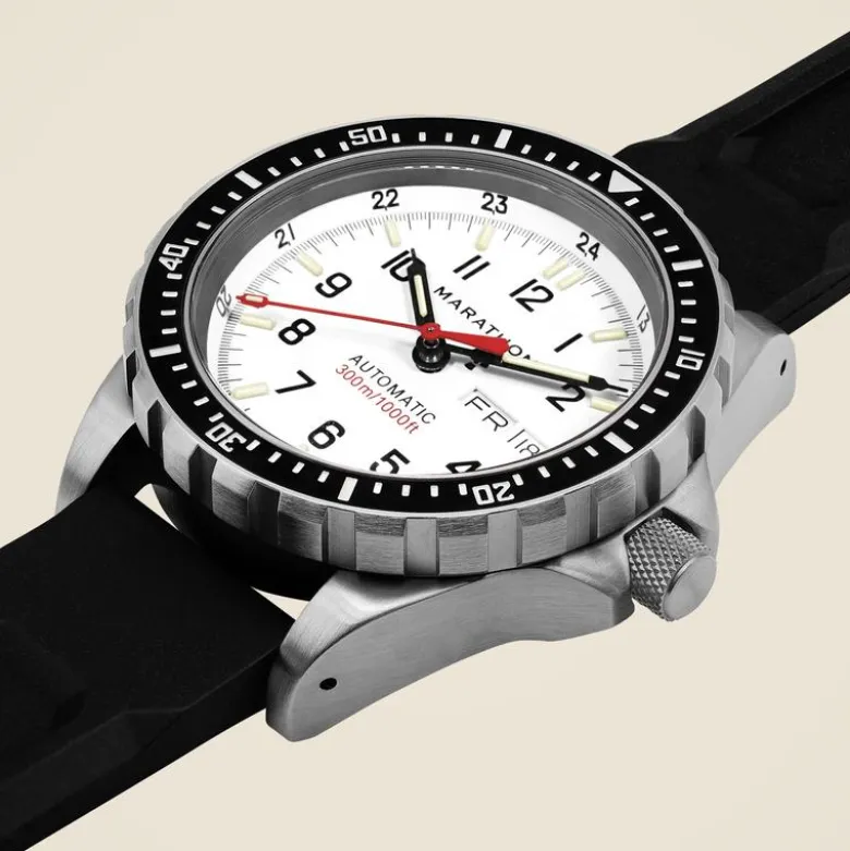 Marathon Watch Company™ Arctic-Edition Jumbo Day/Date Automatic