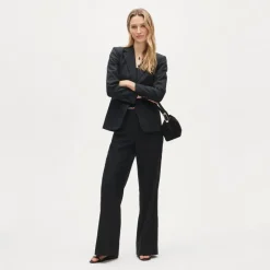 Margeaux blazer in stretch linen blend