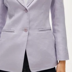 Margeaux blazer in stretch linen blend