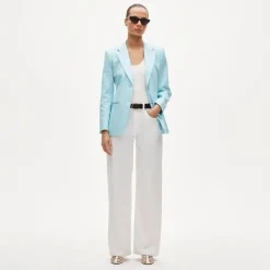 Margeaux blazer in stretch linen blend