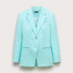 Margeaux blazer in stretch linen blend
